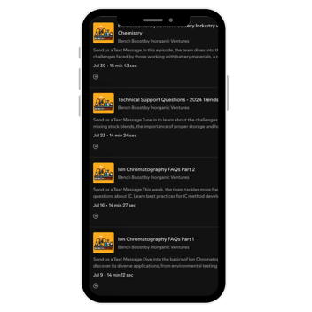 Phone podcast